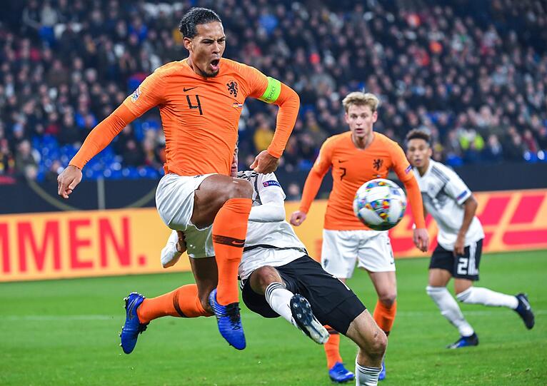 Van Dijk trifft gegen Deutschland