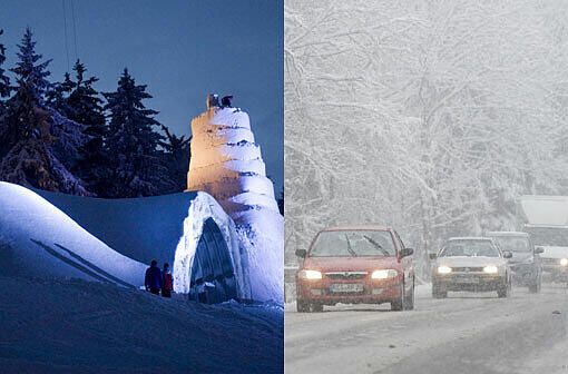 Am 22. Dezember ist der offizielle Winteranfang. Pünktlich dazu ist in ganz Bayern der erste Schnee liegen geblieben - klicken Sie sich durch die Bilderstrecke.