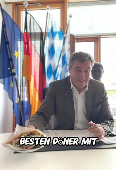Aktuell sind es schon 528.000 Follower: Markus Söder schart fleißig seine Instagram-Fans um sich.