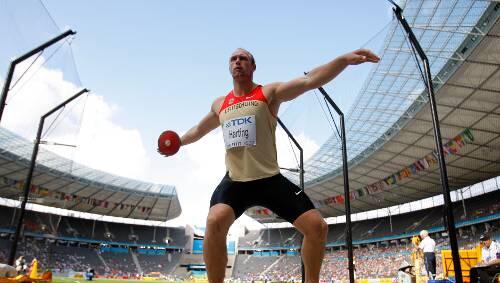 Qualifikation sicher gemeistert, aber dennoch völlig von der Rolle: Diskuswerfer Robert Harting. Qualifikation sicher gemeistert, aber dennoch völlig von der Rolle: Diskuswerfer Robert Harting.