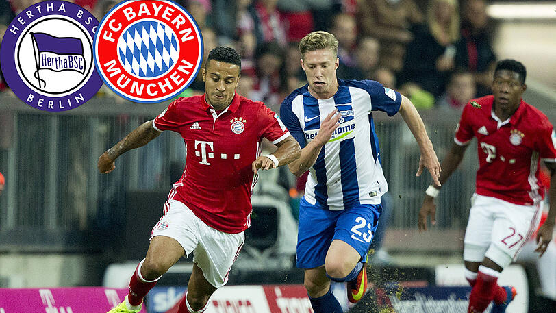 Der FC Bayern München ist bei Hertha BSC zu Gast.