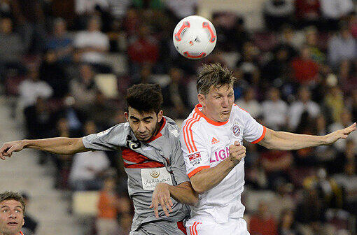 Der FC Bayern am vierten Trainingstag in Doha.