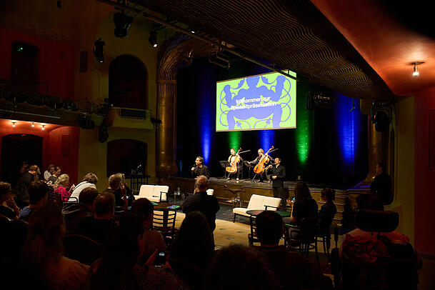 Die Spielzeit-Pressekonferenz 2025/26 der Kammerspiele. Die Spielzeit-Pressekonferenz 2025/26 der Kammerspiele.