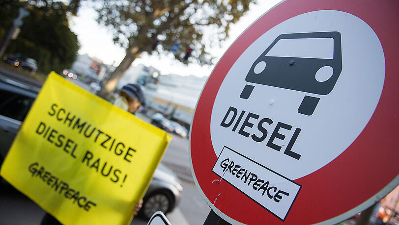 Diesel raus: Wird der Greenpeace-Protest in München bald Realität? Diesel raus: Wird der Greenpeace-Protest in München bald Realität?