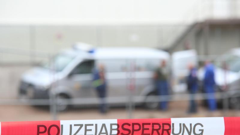 Polizeiabsperrung bei Entschärfung einer Bombe. Foto: Matthias Bein/dpa-Zentralbild/dpa/Symbolbild