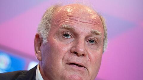 Uli Hoeneß, Präsident des FC Bayern München. Foto: Sven Hoppe/dpa/Archivbild