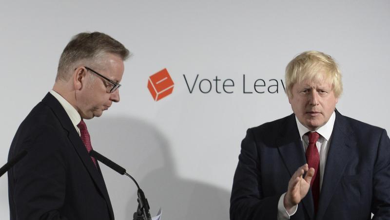 Staatsminister Michael Gove (l) gilt als rechte Hand von Premierminister Boris Johnson. Staatsminister Michael Gove (l) gilt als rechte Hand von Premierminister Boris Johnson.