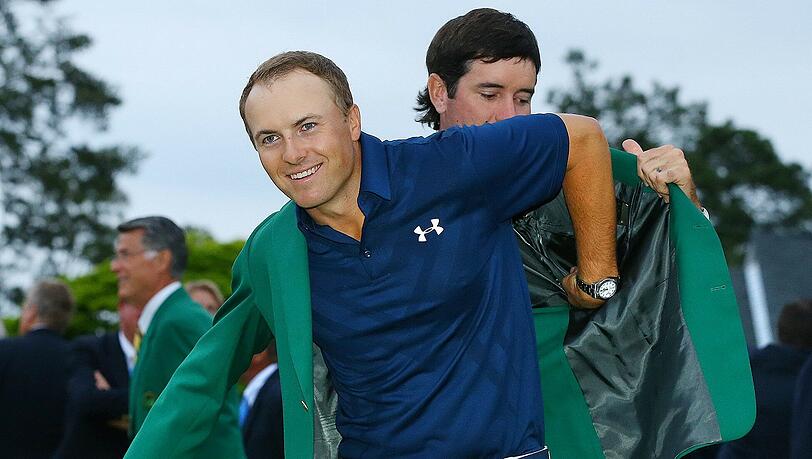 Zweiter Start beim Masters und schon im Grünen Jacket: Jordan Spieth Zweiter Start beim Masters und schon im Grünen Jacket: Jordan Spieth