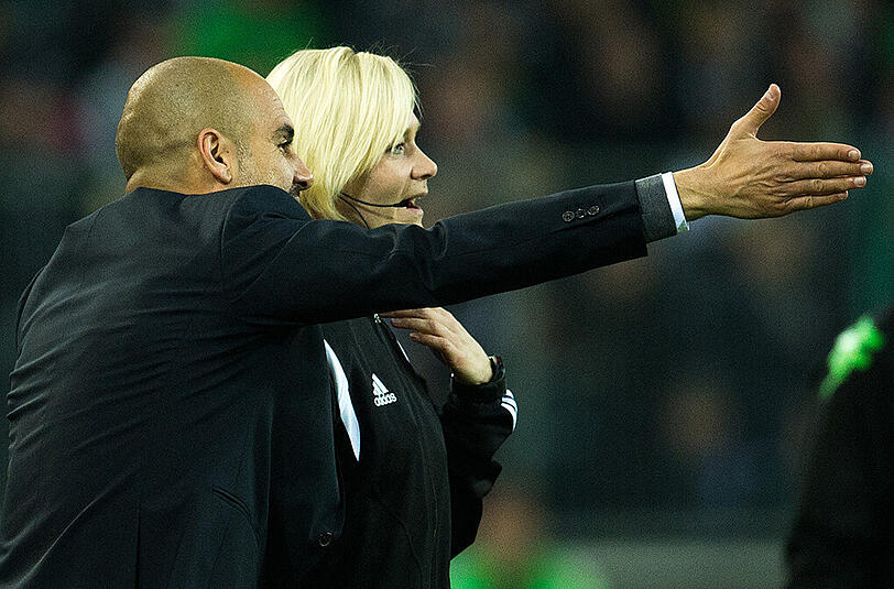 Platz fünf: Bei Bayern-Trainer Pep Guardiola (45) sind die Meinungen der Schiris durchaus gespalten.