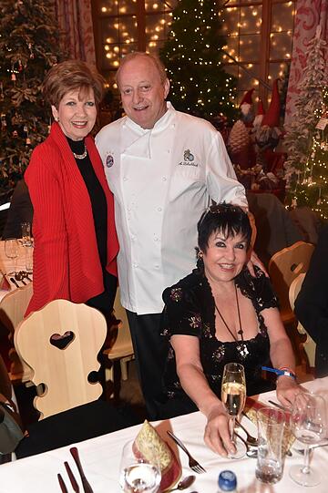 Alfons Schuhbeck, Carolin Reiber und Uschi Ackermann