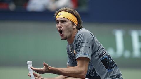 Zog im Finale in Shanghai den Kürzeren: Alexander Zverev.