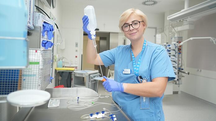Seija Knorr-Köning arbeitet auf einer Intensivstation, ist Mama von einem Vierjährigen und will für die SPD in den Bundestag. Die AZ hat sie einen Tag begleitet.