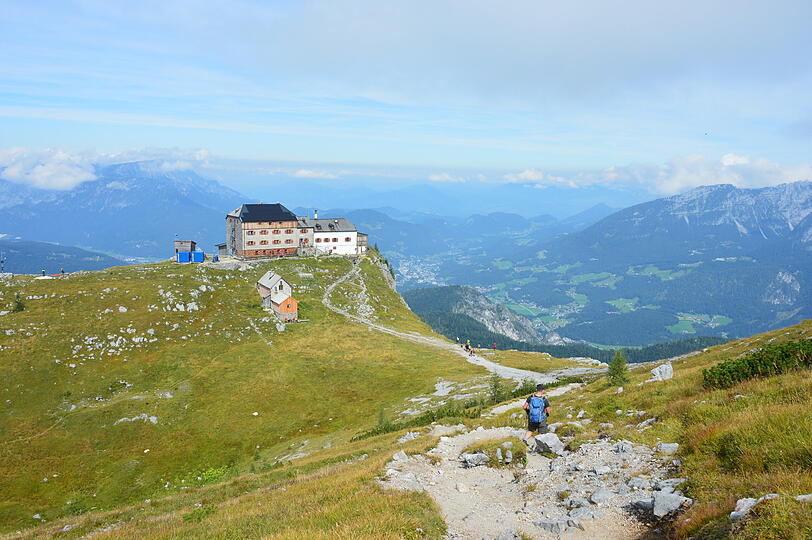 Das Watzmannhaus in den Berchtesgadener Alpen ist noch bis 8. Oktober 2026 ge&ouml;ffnet.