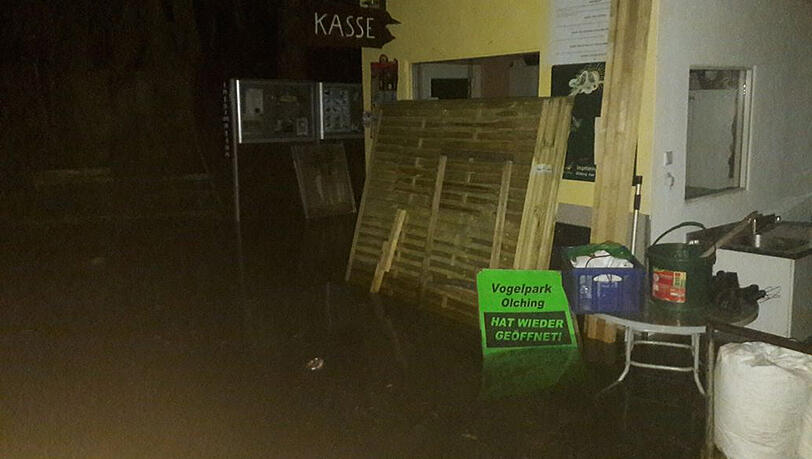 So schlimm sah der Vogelpark in der Nacht aus. So schlimm sah der Vogelpark in der Nacht aus.
