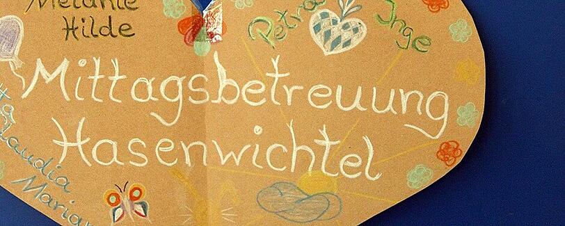 Bei den Hasenwichteln wird jetzt der Mittagstisch finanziert.