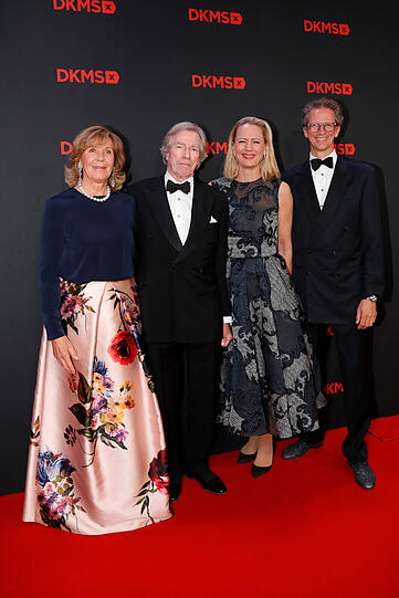 Prinzessin Ursula von Bayern mit Ehemann Prinz "Poldi" sowie Anna Prinzessin von Bayern und Ehemann Prinz Manuel