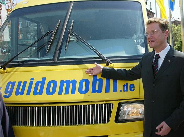 Vom "Guidomobil" ins Auswärtige Amt? FDP-Chef Guido Westerwelle