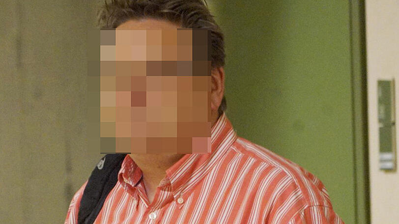 Paul T. vor dem Prozess am Amtsgericht.