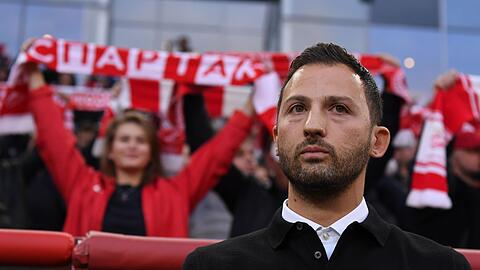 Domenico Tedesco lässt sich nicht aus der Ruhe bringen.