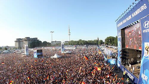 Public Viewing statt Fernseher Public Viewing statt Fernseher