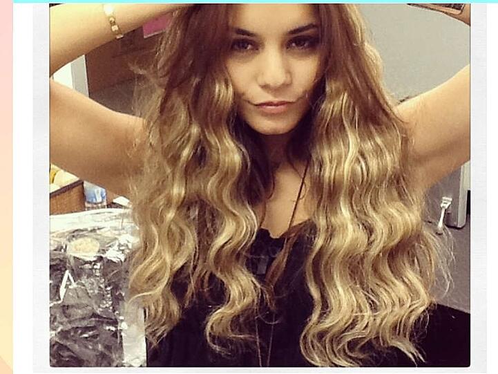 Von dunkel-brünett auf blond: Vanessa Hudgens war beim Friseur