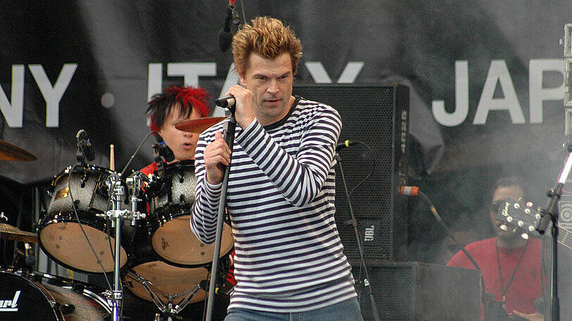 Campino 2005 auf der Bühne in Berlin