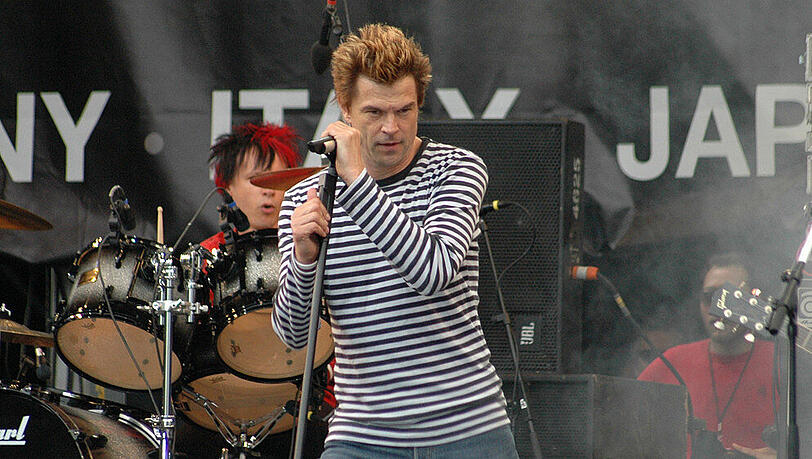 Campino 2005 auf der Bühne in Berlin Campino 2005 auf der Bühne in Berlin