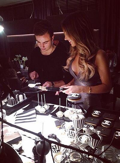 Ann-Kathrin Brömmel feiert mit Mario Götze und Freunden ihren 25. Geburtstag.