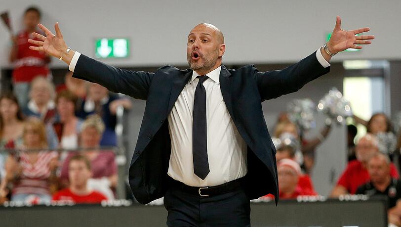 Ludwigsburg im Fokus: Bayern-Coach Djordjevic. Ludwigsburg im Fokus: Bayern-Coach Djordjevic.