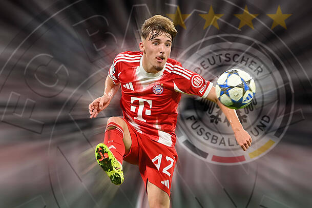Einer für die WM? Karl beeindruckt beim FC Bayern. Einer für die WM? Karl beeindruckt beim FC Bayern.