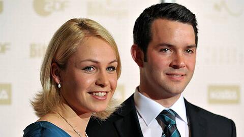 Erwarten ein Baby: Magdalena Neuner und ihr Freund Josef Holzer.