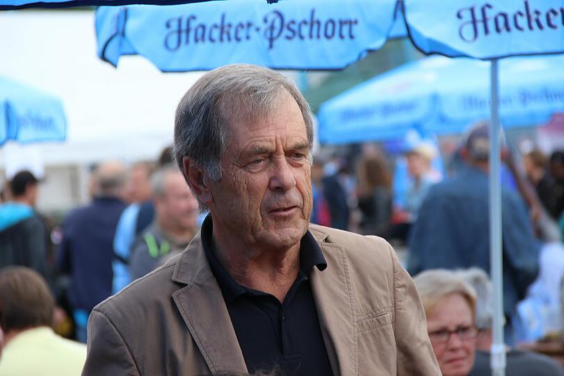 Fredi Heiß beim Fanfest