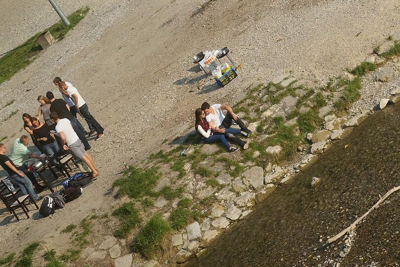 Letzter Augusttag an der Isar - die Bilder!