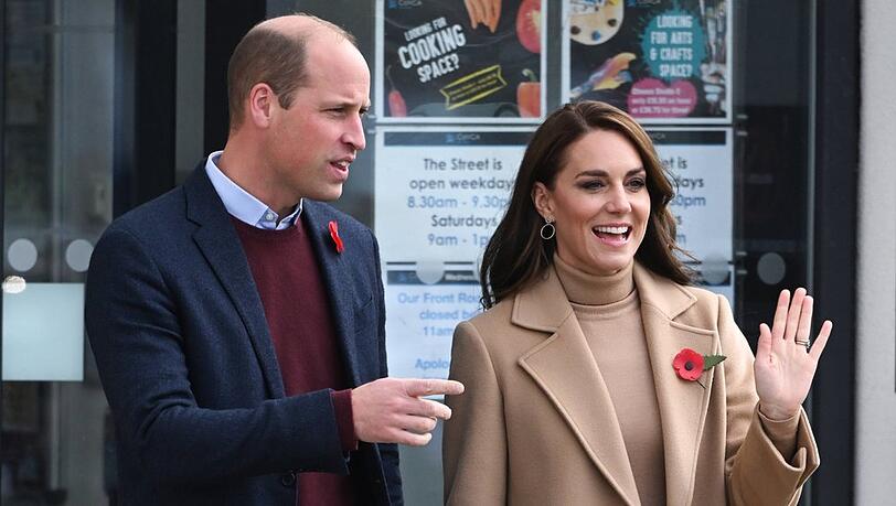 Prinz William und Prinzessin Kate waren in Scarborough unterwegs.