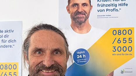 Psychische Krisen k&ouml;nnen jeden treffen - das wei&szlig; Extrembergsteiger Alexander Huber aus eigener Erfahrung.