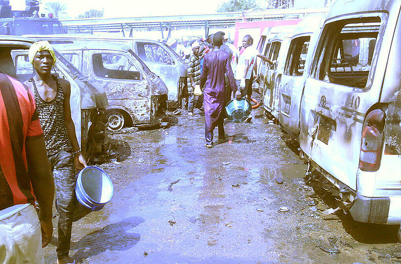 Rucksack Bombe T tet 48 Sch ler In Nigeria Blut Am Ganzen K rper 