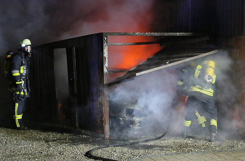 Die Bilder vom Einsatz der Feuerwehr in der Gemeinde Lohkirchen.