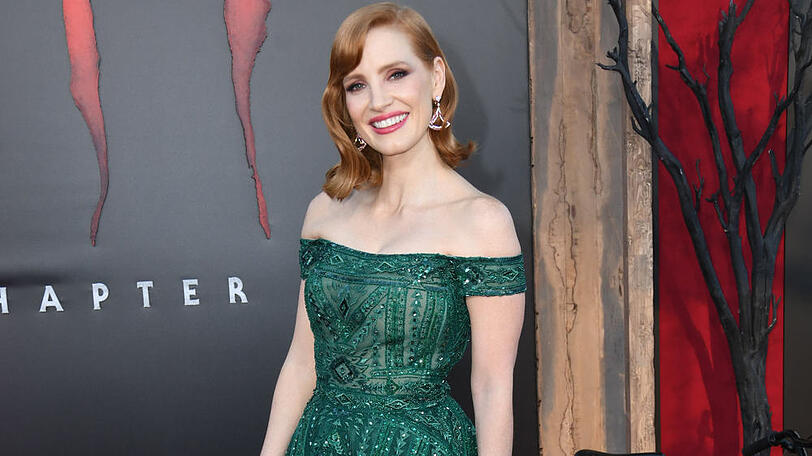 Jessica Chastain strahlt bei der Hollywood-Premiere von "ES Kapitel 2"