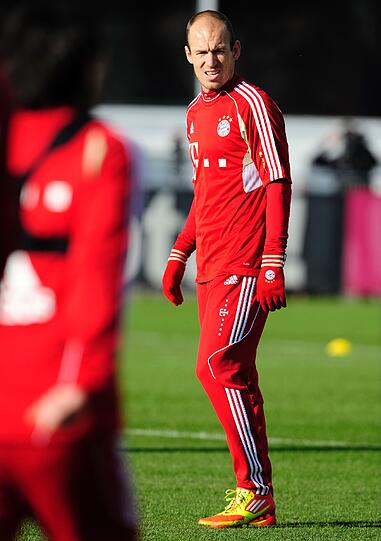 Bilder vom Training an der Säbener: Bastian Schweinsteiger schwitzt fürs Comeback.