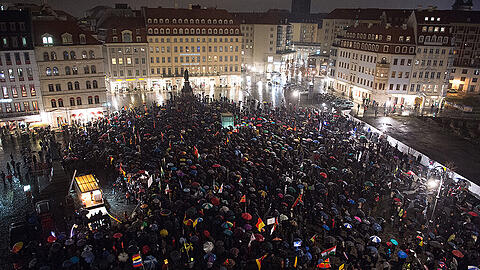 "Pegida" sorgt für einen Rückgang der Tourismus-Zahlen in Dresden.