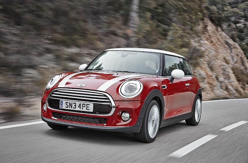 Platz 7: Der Mini Cooper. Besonders beliebt bei den weiblichen Befragten landet der Mini Cooper auf dem siebten Platz. Foto: Daniel Kraus