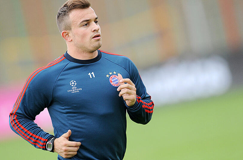 Xherdan Shaqiri wechselte 2012 vom FC Basel zum FC Bayern - im Winter könnte er München verlassen.