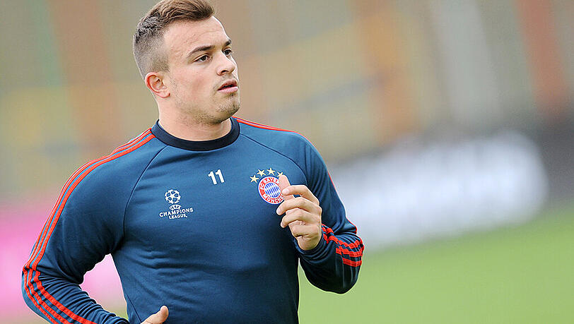 Xherdan Shaqiri wechselte 2012 vom FC Basel zum FC Bayern - im Winter könnte er München verlassen. Xherdan Shaqiri wechselte 2012 vom FC Basel zum FC Bayern - im Winter könnte er München verlassen.