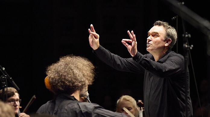 Jörg Widmann mit dem Cellisten Nicolas Altstaedt.