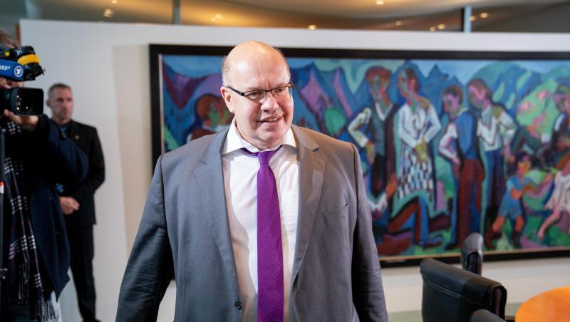 Peter Altmaier (CDU), Bundesminister für Wirtschaft und Energie. Peter Altmaier (CDU), Bundesminister für Wirtschaft und Energie.