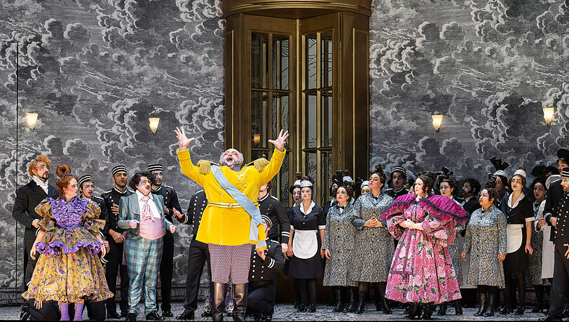 "Il viaggio a Reims" im Haus für Mozart. "Il viaggio a Reims" im Haus für Mozart.