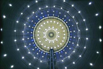 Lichthimmel im Gasometer