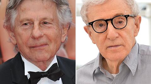 Einladung nach Venedig trotz Skandalen: Roman Polanski (l.) und Woody Allen.