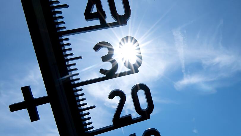 Am Sonntag wurde die höchste Temperatur des bisherigen Jahres gemessen.(Symbolfoto)