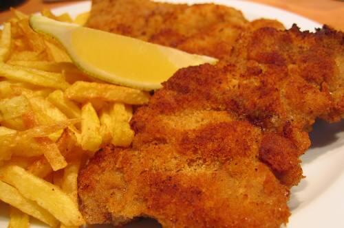 Bei der Herstellung eines Schnitzels wird viel CO2 erzeugt